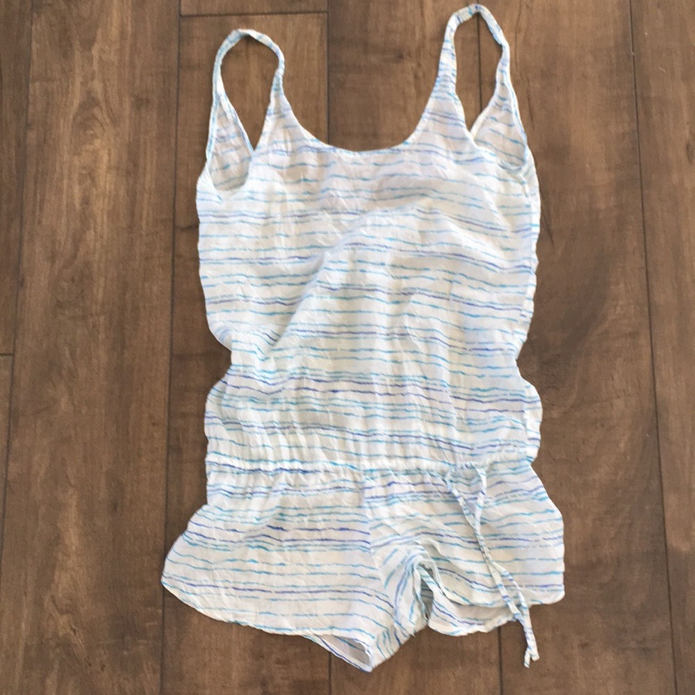 Mikoh silk beach romper